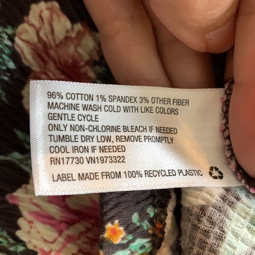 NWT Xhiliration crinkle cloth floral summer dress‎ - Picture 9 of 10